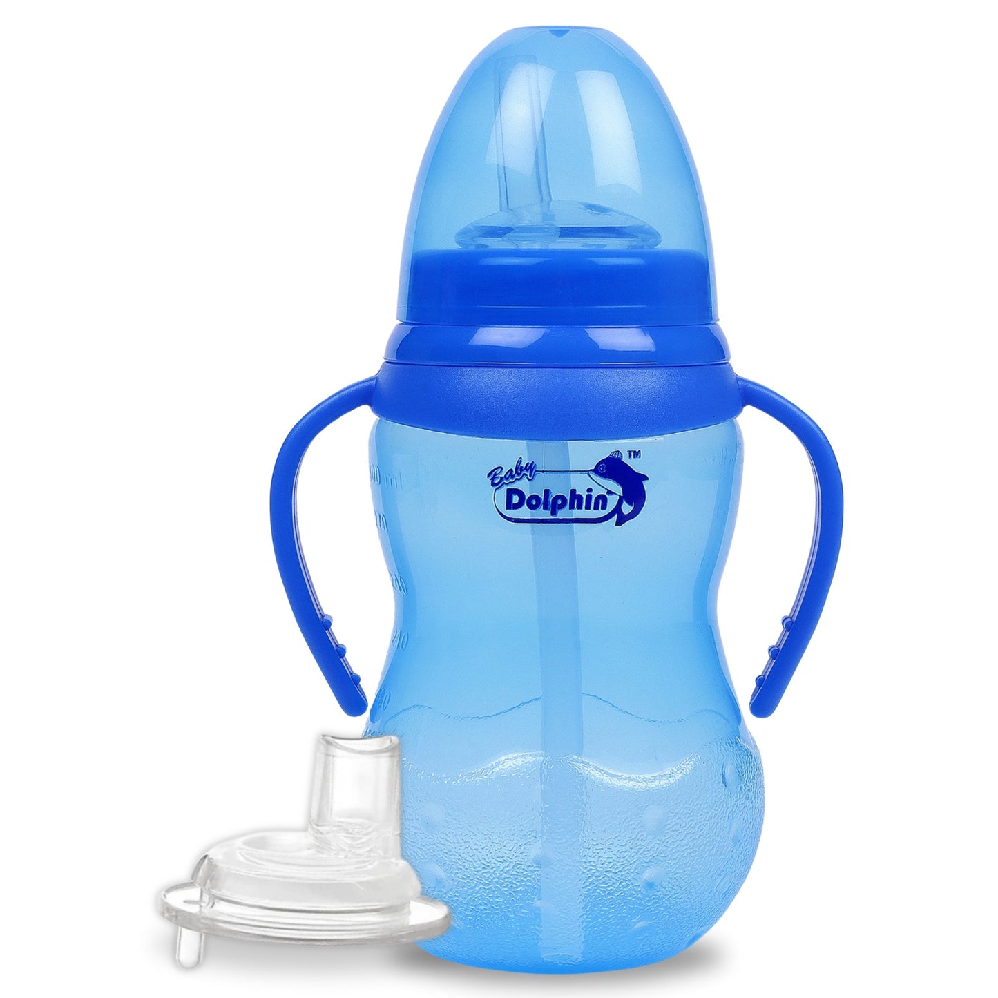 Interchangeable Sipper / Sippy Cup 300ml, Blue.